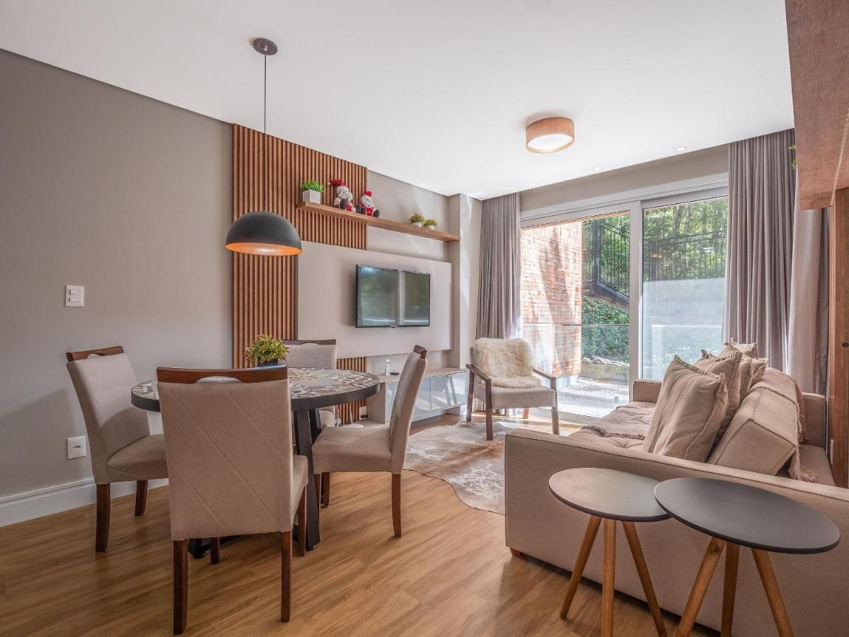 Alpes Da Montanha 304 - Apartamento Em Gramado Exterior foto